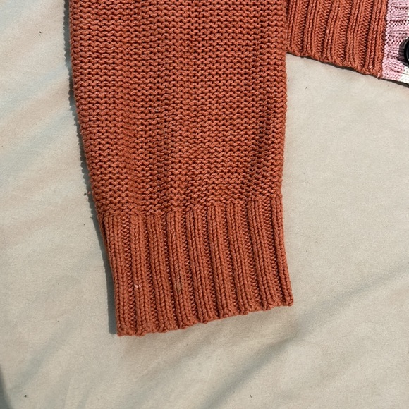 American eagle cropped cardigan sweater with buttons - Picture 4 of 6